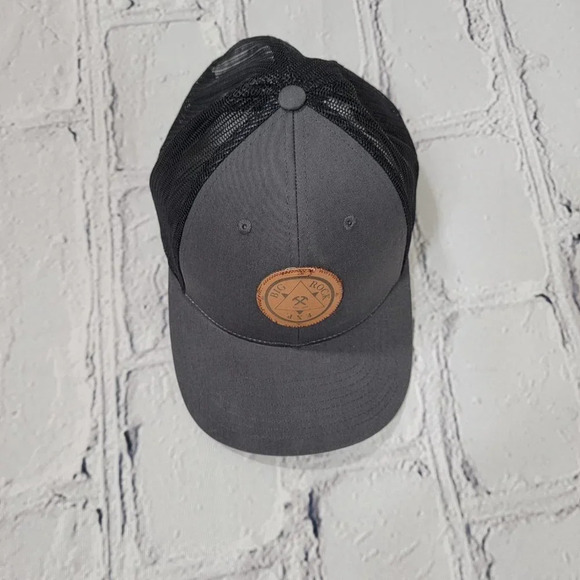 BIG Rock Exp Logo Snapback Trucker Hat Mesh Classic Fit Md/Lg Mens Cap - Picture 2 of 5